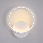 Applique Murale Led Interieur Ronde Blanc Chaud Acrylique Luminaire Murale Interieur